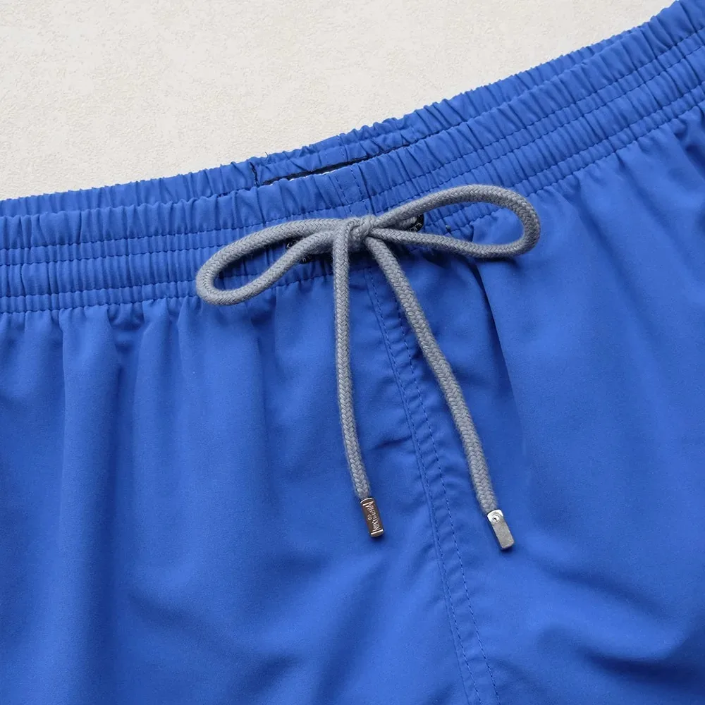 Top Quality Men's Magic Swimwear Color Change Embroidered Turtle Water Reactive Board Shorts Beach Surf Swim Mesh Trunks 5