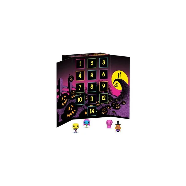 Funko Pop - Advent Calendar Nightmare Before Christmas Blacklight Funko -  AliExpress
