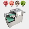 500-800KG/H Industrial Fresh Meat Chicken Cube Dicer Cutting Machine Beef Pork Cube Dicer Strip Cutter 3