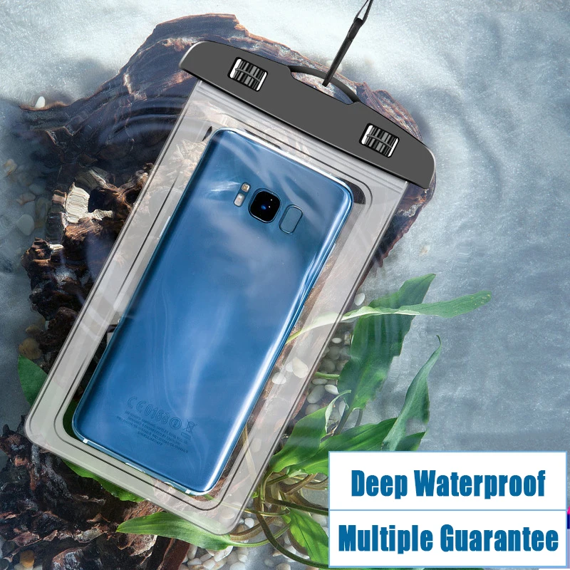 Universal Waterproof Phone Swimming Bag for IPhone 12 11 Pro Max XR Samsung A51 A52 A72 Xiaomi Redmi Note 10 9 8 Pro Cover Case waterproof phone case