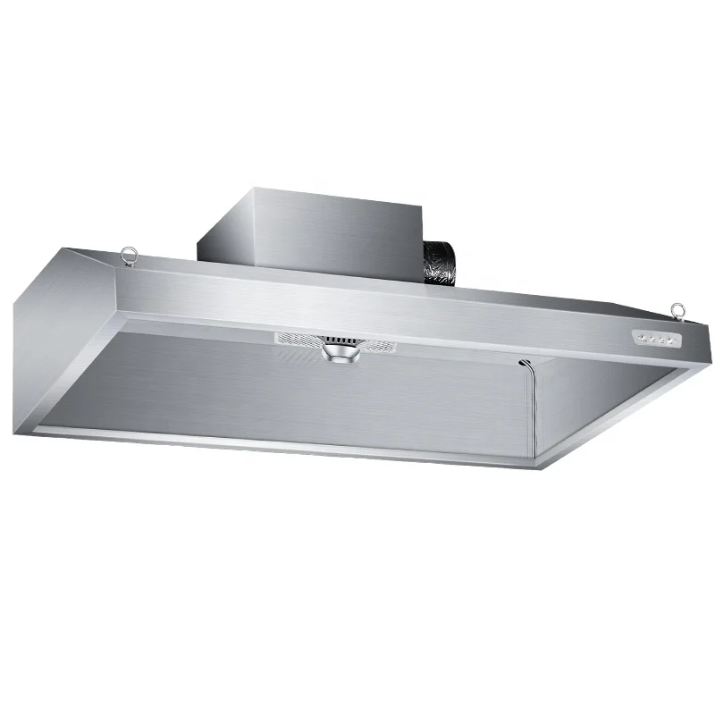 

Commercial Kitchen Smoke Exhaust Customized Cooker Chinese Kitchen Stainless Steel Exhaust Range Hood