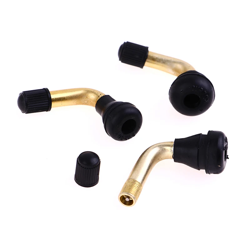 5PCS Rubber Angle Valve Pvr40/pvr50/pvr60/pvr70 For Tubeless Tires Nipple For Tubeless Disc Wheel Nipple
