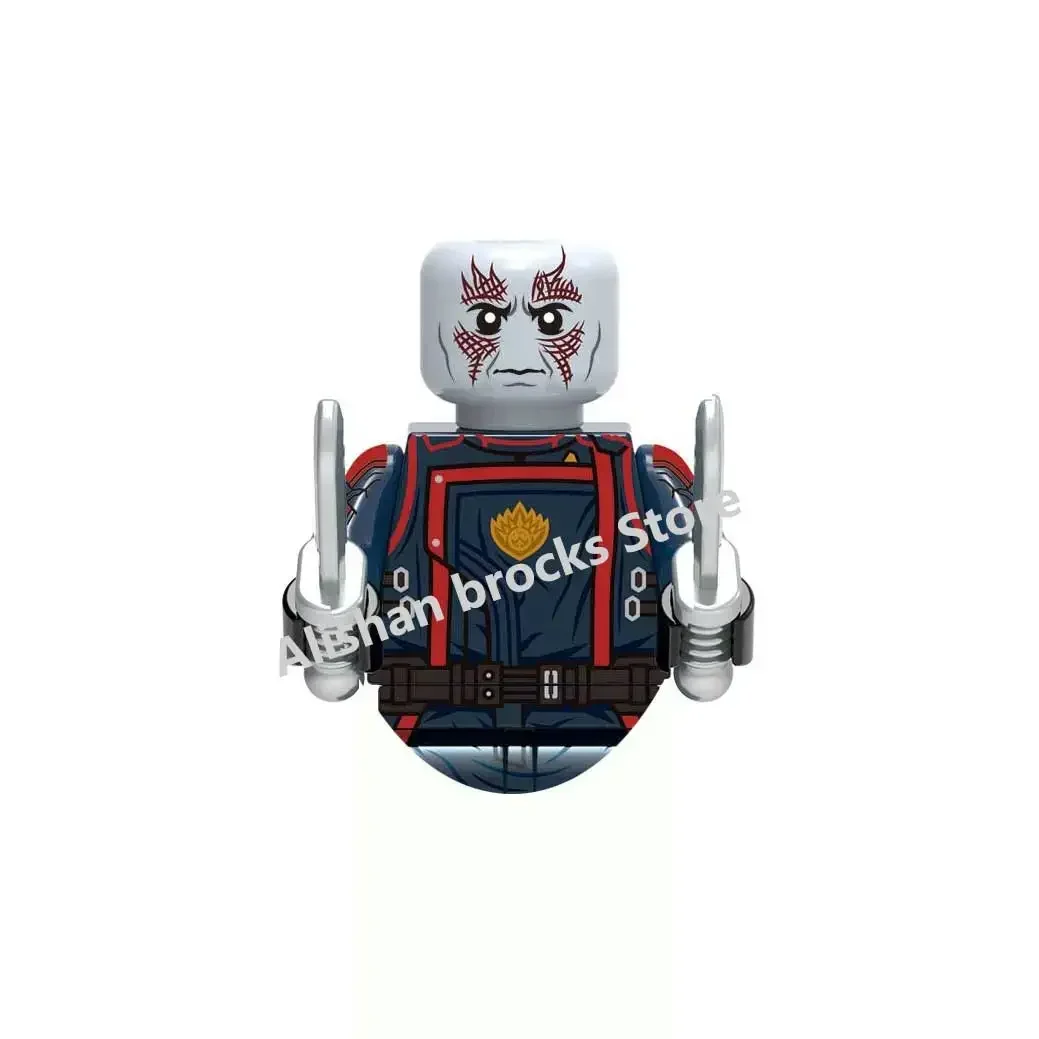 Bloques de construcción de Disney Marvel Iron Man Doctor Strange Hulk Thanos SpiderMan Venom Hawkeye Ladrillos Juguetes