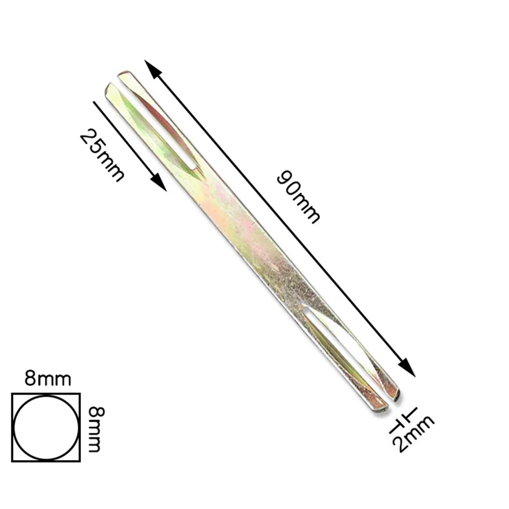 85-130mm Square Spindle 8mm Galvanised Door Window Handle Iron Square Pin For Window Door Handle Lever Knob Pin
