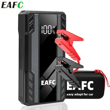 EAFC 12V 600A Caricabatteria per avviamento di emergenza per auto Accumulatori e caricabatteria con illuminazione a LED Dispositivo di avviamento per gas 3.0L