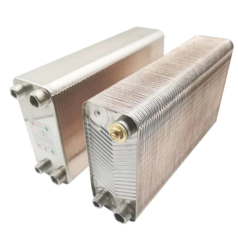 Brazed Plate Heat Exchanger 120 Plates Beer Wort Chiller Cooler Home Brewing Beer Brazed plate type water heater SUS304