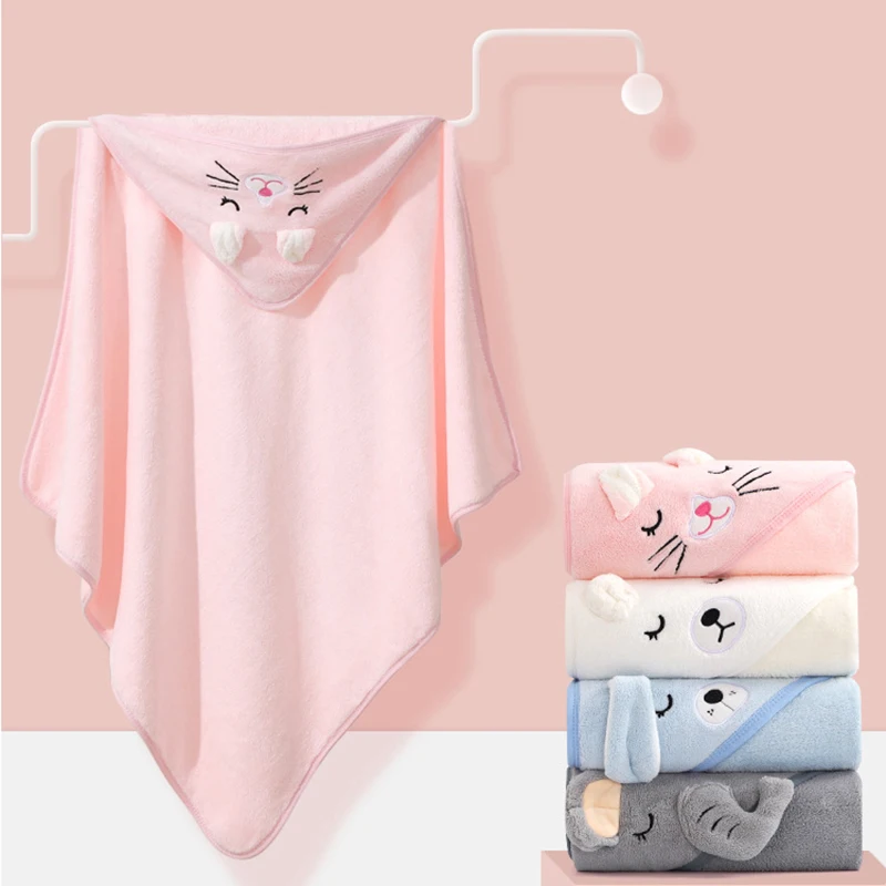 Newborn Wrap Blanket 80x80 Cotton Fleece Blanket for 0-12 Months Baby 4 Seasons Absorbent Warm Bath Towel cotton muslin blanket,cotton gauze blanket,cotton blanket,fleece blanket,cotton swaddle,cotton knit blanket,swaddle blanket,cotton towel