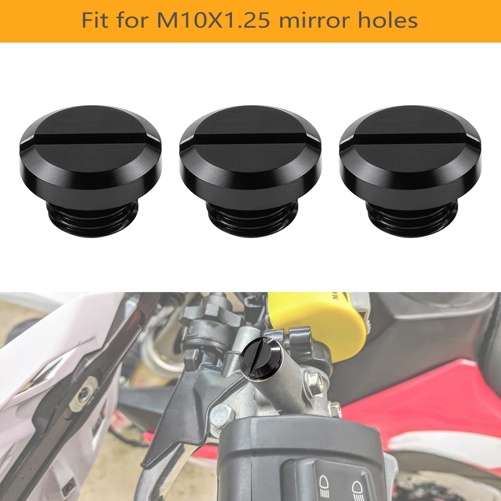 2014-2017 Ducati Multistrada 821 939 미러 홀 플러그 캡, Ducati Hypermotard 821 939 2014 + 스크램블러 800 1100 2015 +