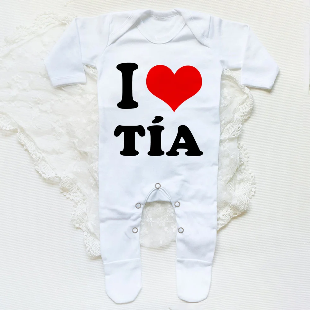 Baby sleepsuit I Love Papa Mama Baby Coming Home Outfit Newbron Shower Gift Boy Girl Cute Infant Romper