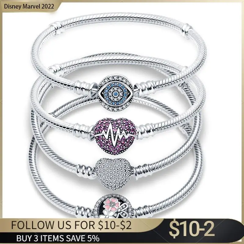 

Новинка 2023, высококачественные браслеты из змеиной цепочки Plata, подходят для оригинальных браслетов из бисера для женщин и девушек, изящный модный браслет, ювелирные изделия своими руками