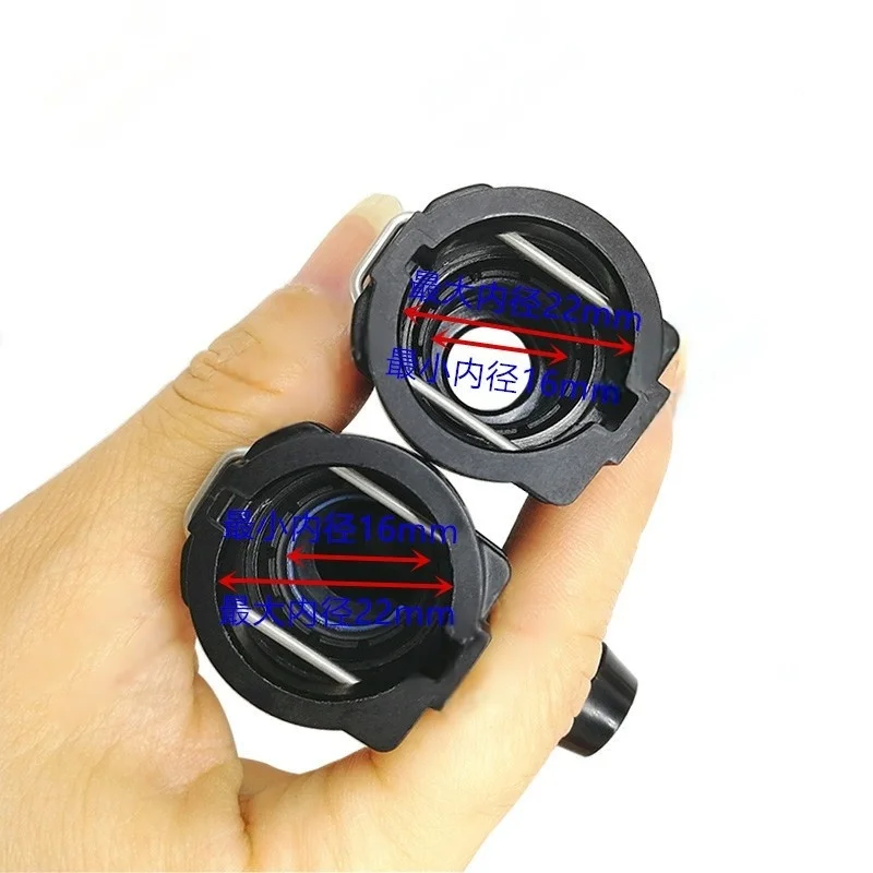NW12 fittings high quality Cooling water connector WATER pipe Exhaust pipe auto fuel line quick connector 1pc