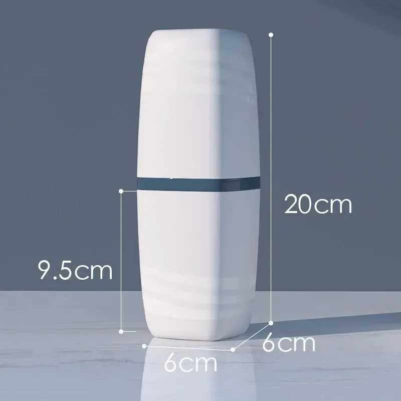Portable Travel Wash Cup Set For Toothbrush And Toothpaste Storage_voghion.com