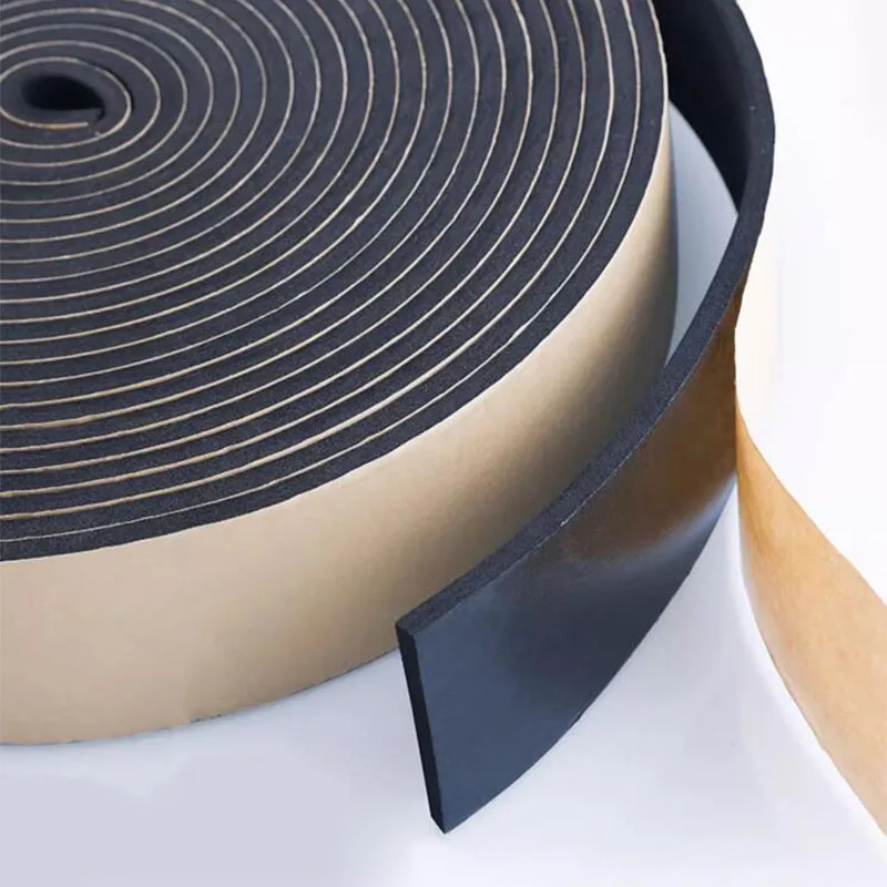 Striscia Sigillante In Schiuma Autoadesiva 10m – Guarnizione In Gomma EVA 5x30mm Per Porte, Finestre E Mobili, Resistente Da -50°C A 150°C