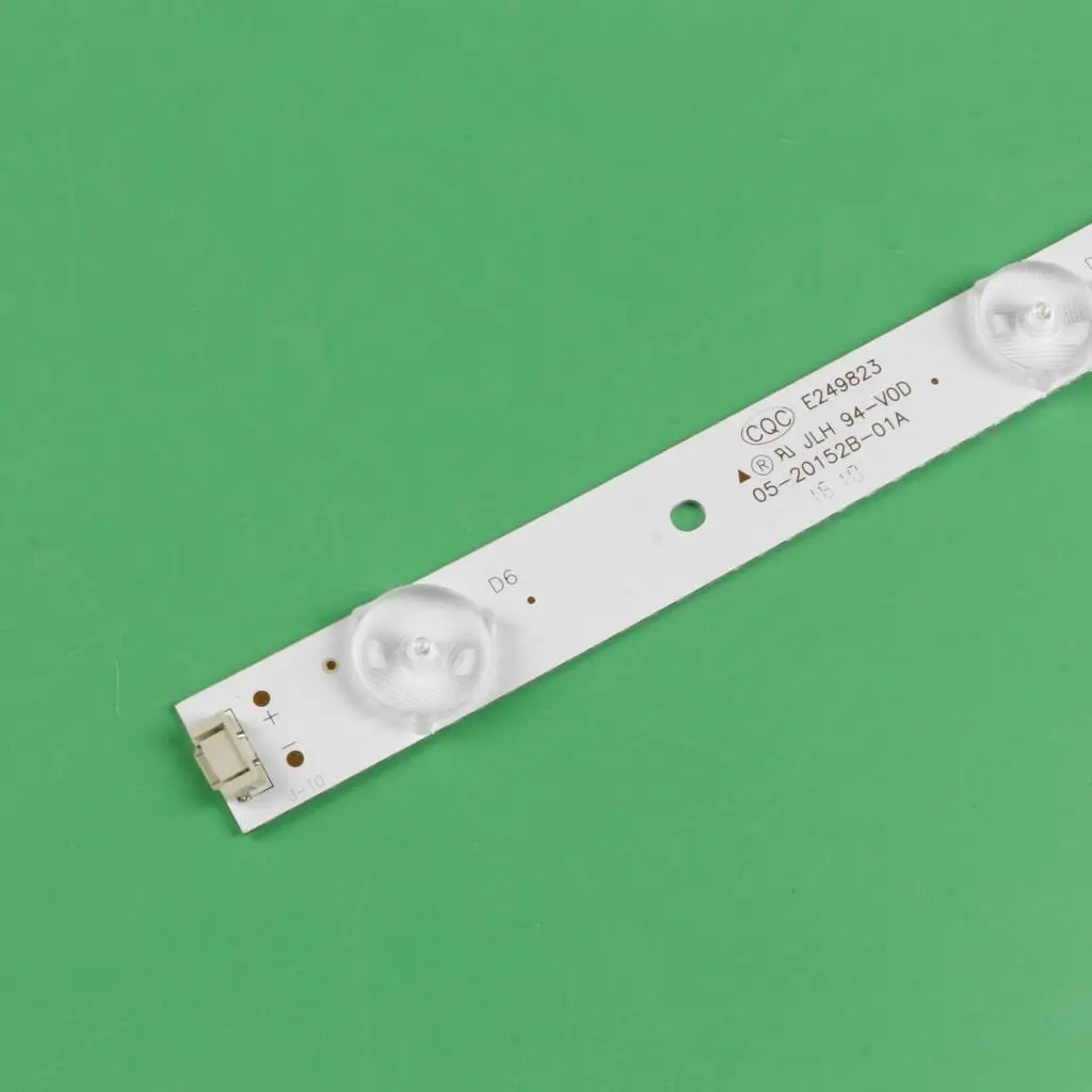Kit 10 Pcs Led Backlight Strip para Skysorth 49 tv Lc490duj-sha2 5800-w490011p00 5800-w490012p00 0p00 Dp00 5850-w50007-1p00 Novo - Imagem 2