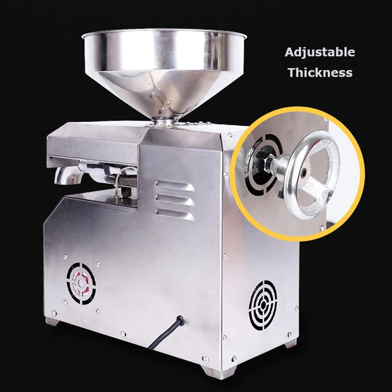 Oil Press Machine Stainless Steel Commercial 15Kg Per Hours Peanut Sunflowers Squeeze 5