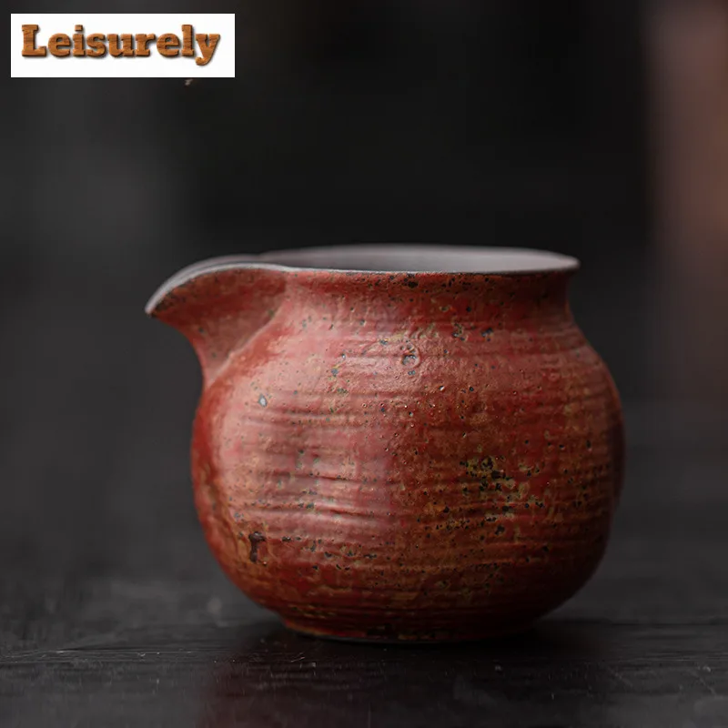 200ml Kiln Fambe Tea Pitcher Tea Divider Cha Hai Dispenser Household Justice Cup Tieguanyin Fair Mug For Tea Craft Accessories