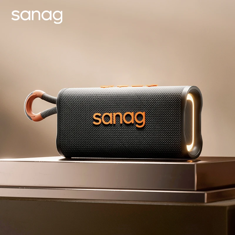 sanag M15 Wireless Speaker Outdoor Camping Portable Subwoofer  Audience Deep Bass 3D Sound Bluetooth Flash-Sale Choice Speakers