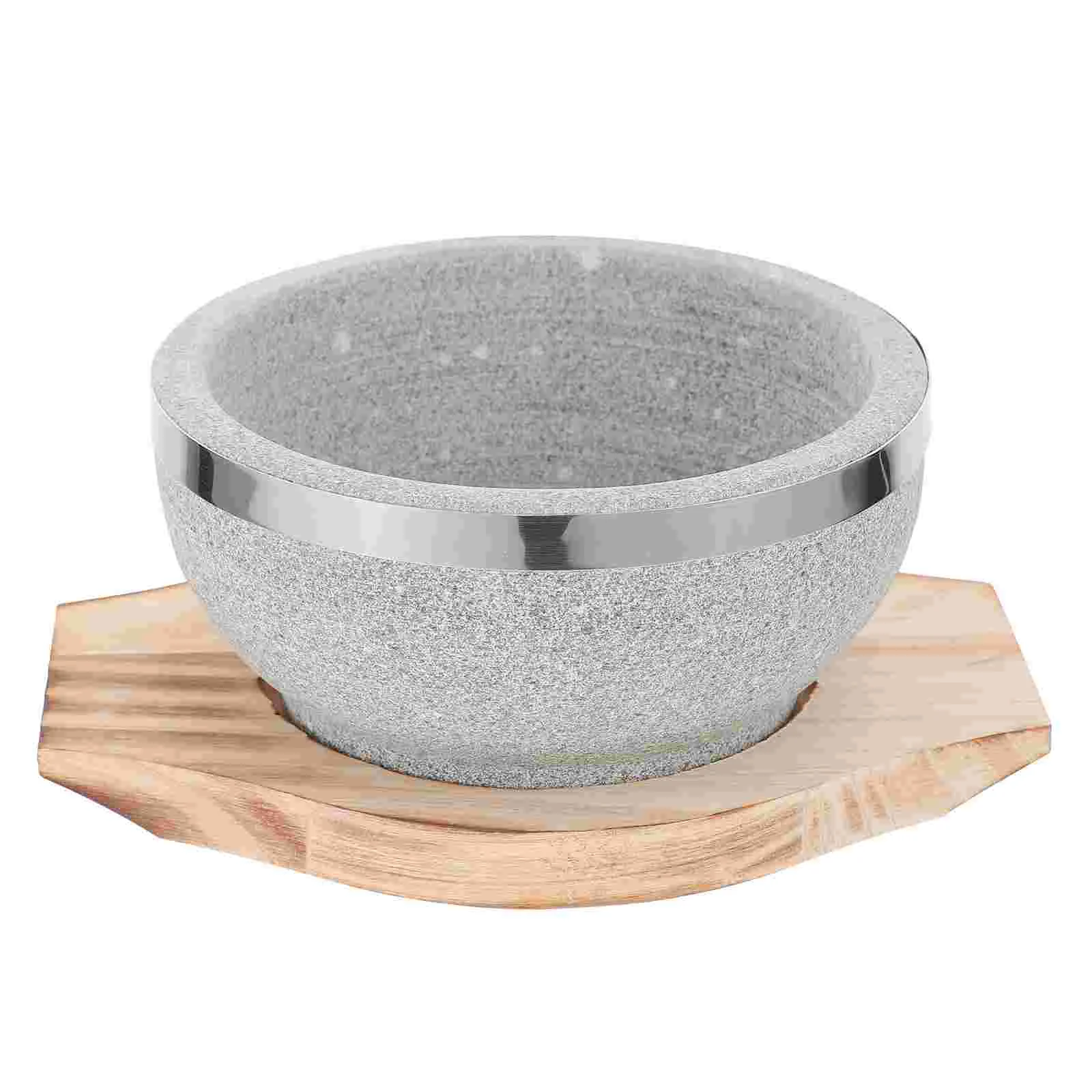 

Household Hot Pot Stone Bowl Donabe Pot Bibimbap Service Bowl Korean Ceramic Casserole Ramen Noddle Bowl Bibimbap Stone Bowls