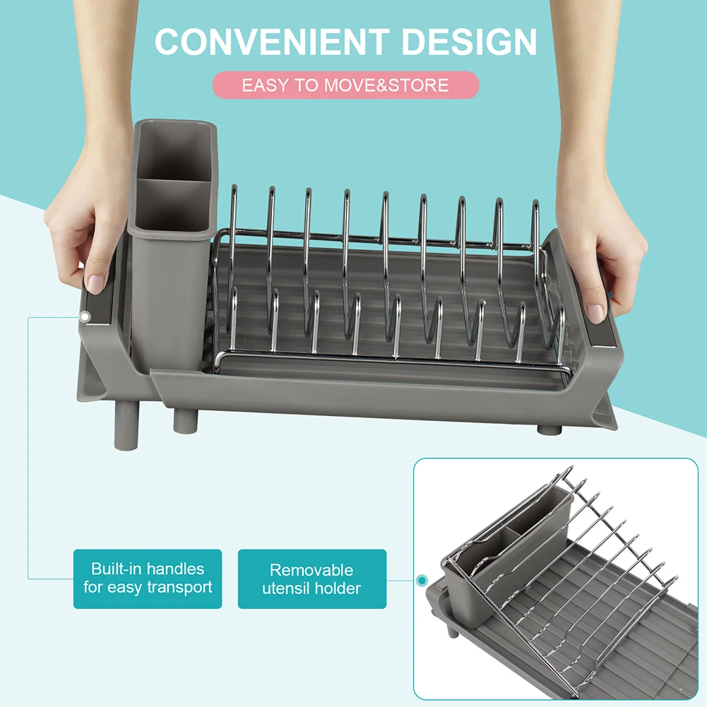Expandable Dish Drying Rack