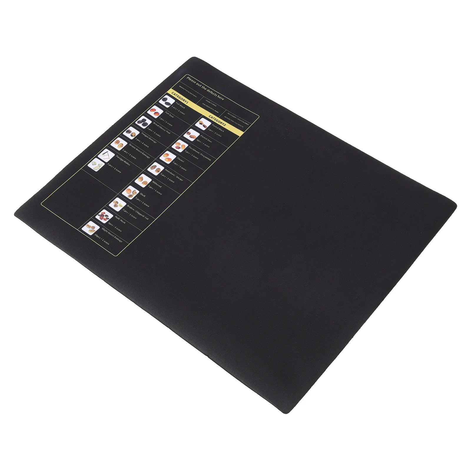 

Coffee Green Beans Espresso Sorting Pad Cushion Classification Mat Card Appliance
