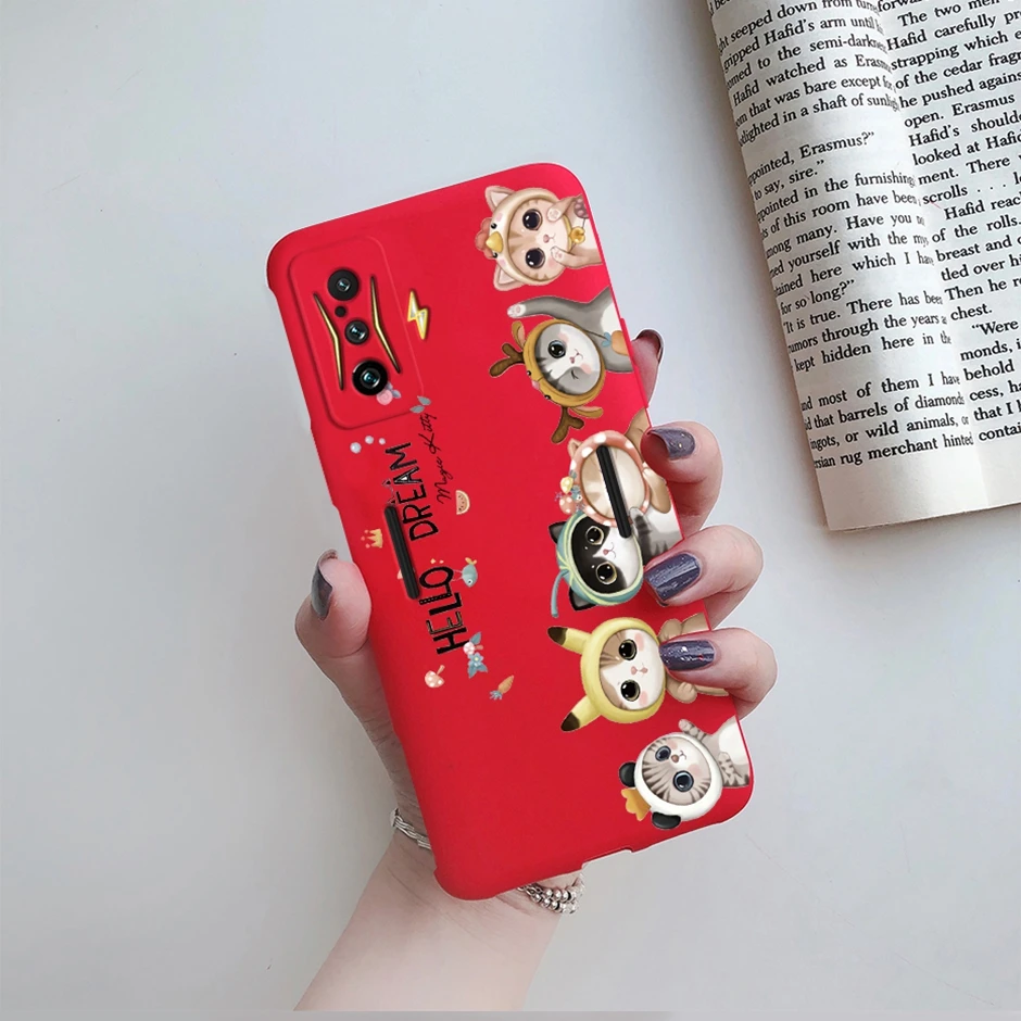 Elegant Shockproof Silicone TPU Phone Case - Cute Fashion Design for Xiaomi Poco & Redmi Gaming Phones