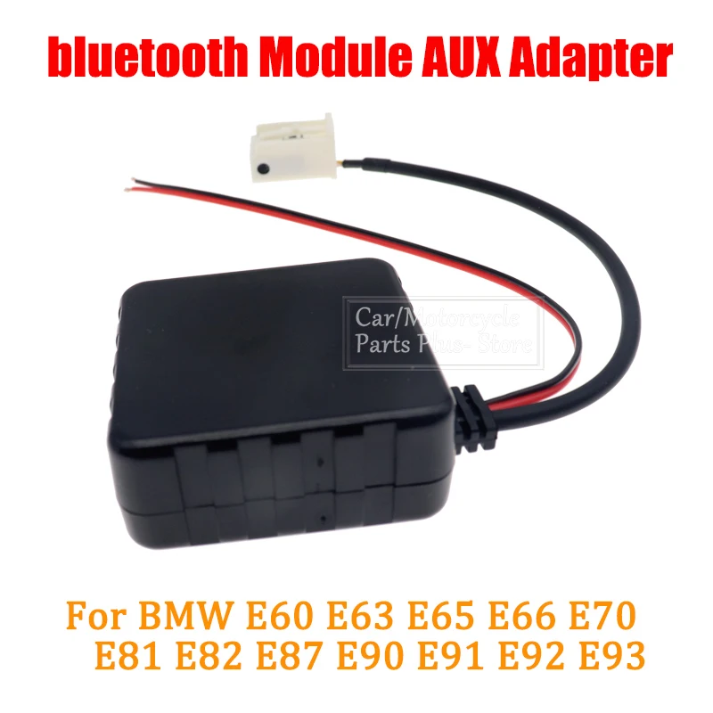 

Car bluetooth 5.0 Module AUX Cable Adapter 12V Audio Radio Stereo AUX-IN for BMW E60-E66 E70 E82 E87 E90 E92