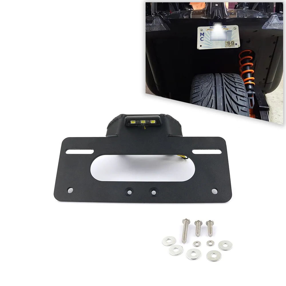 Eliminatore Parafango Posteriore Ordinato Per Base Slingshot Polaris/Sl/Sl Le/Slr Gt Le/S/Sl/Slr/Slr Le Staffa Supporto Telaio Targa