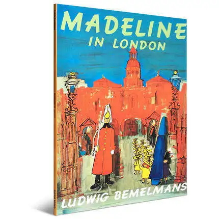 

MiluMilu Original Popular Education Books Caldecott Medal Madeline In London Colouring English Activity Story Picture Book