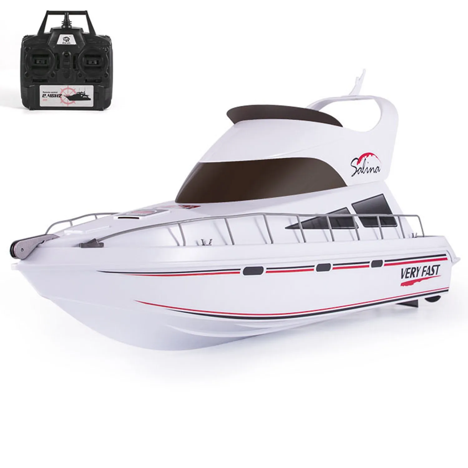 Barca Radiocomandata Ulifance Brushless 48 Km/h – 63 Cm, Auto-raddrizzante, Per Laghi E Piscine, Regalo Per Bambini E Adulti