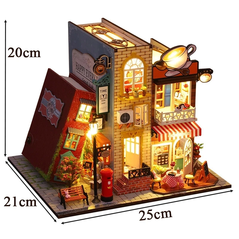 Christmas Diy Miniature House Doll  Diy Christmas Miniatures Dollhouse -  Diy Doll - Aliexpress