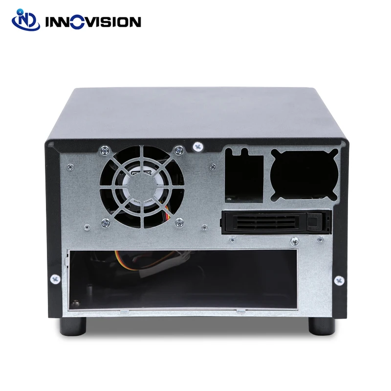 Hotswap Nas Chassis de Armazenamento Baías Hdd Suporte Mini Itx Motherboard Home Office Armazenamento de Data 2023 Novo - Imagem 2