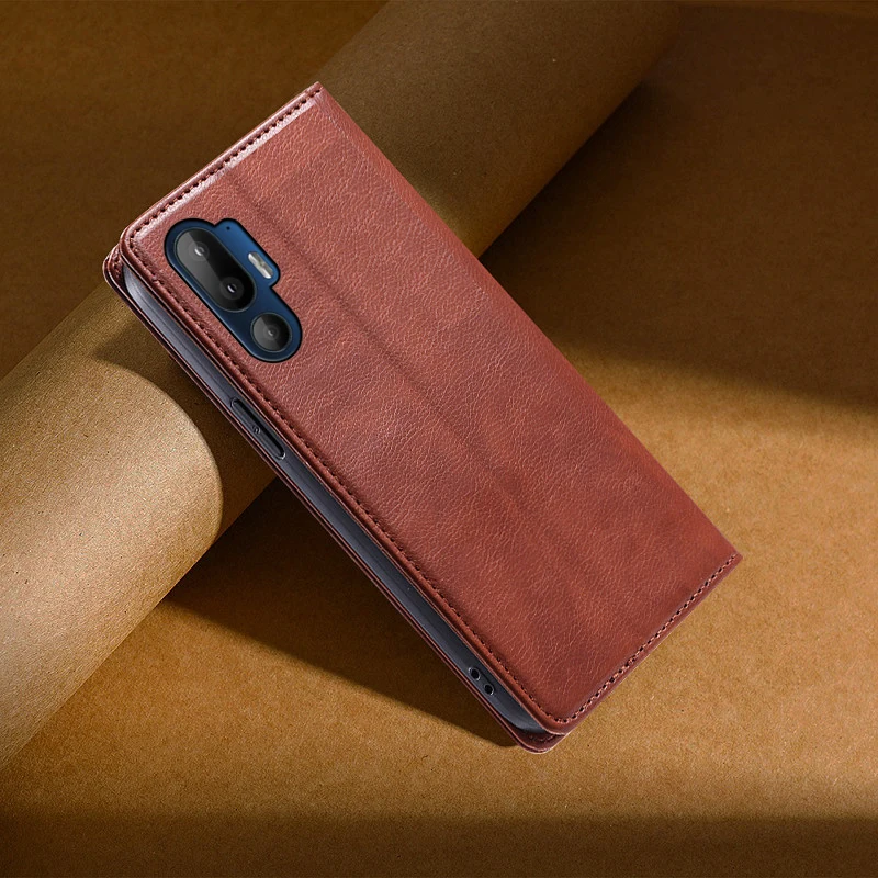 Leather Phone Book Holster Flip Cover