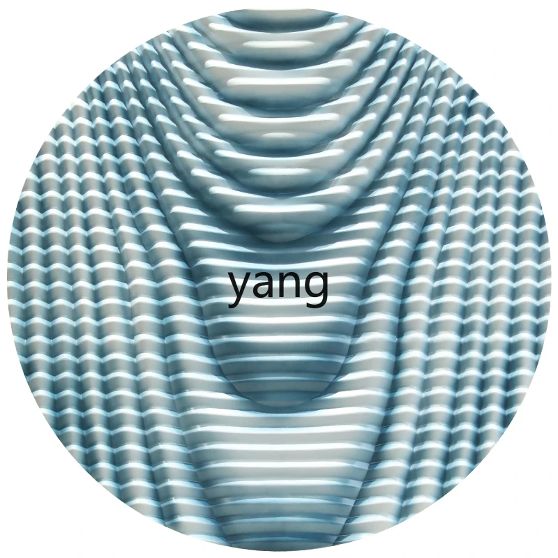 

CX Living Room Sofa Background Wall Decorative Artwork Model Room Modern Light Luxury round Wall Decoration