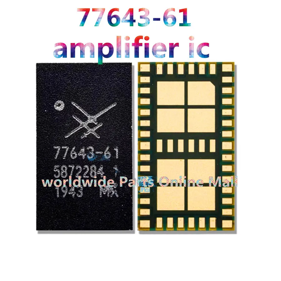 

5pcs-50pcs 77643-61 Power IC For Mobile phone Power Amplifier IC SKY77643-61 Signal Module Chip 77643