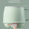 500ml Mini Electric Kettle Office Smart Health Cup Heating Cup Multi-function Electric Stew Cup Home Hot Milk Thermos Cup 220V 6