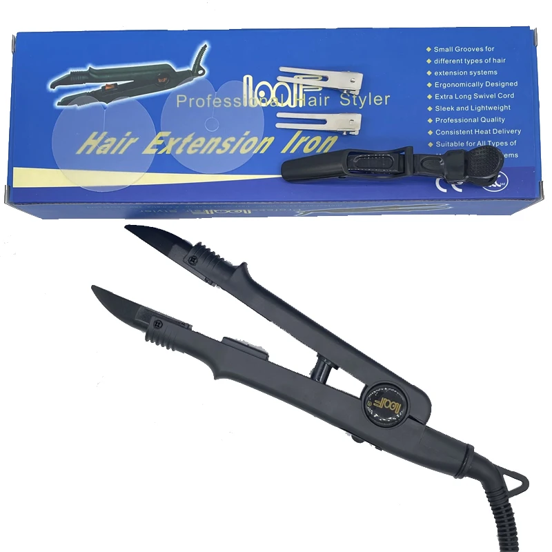 JR611 Hair extension removal iron hair extension tool Hair Extension Hot Fusion Iron Connector Controllable Temperature Heat Connector