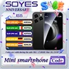 SOYES XS15 Pink Mini Smartphone Android 8.1 For Girls 3.0 Inch Display Android 8.1 2GB RAM 16GB ROM Dual SIM Standby Play Store 1