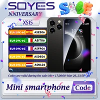 SOYES XS15 Pink Mini Smartphone Android 8.1 For Girls 3.0 Inch Display Android 8.1 2GB RAM 16GB ROM Dual SIM Standby Play Store 1