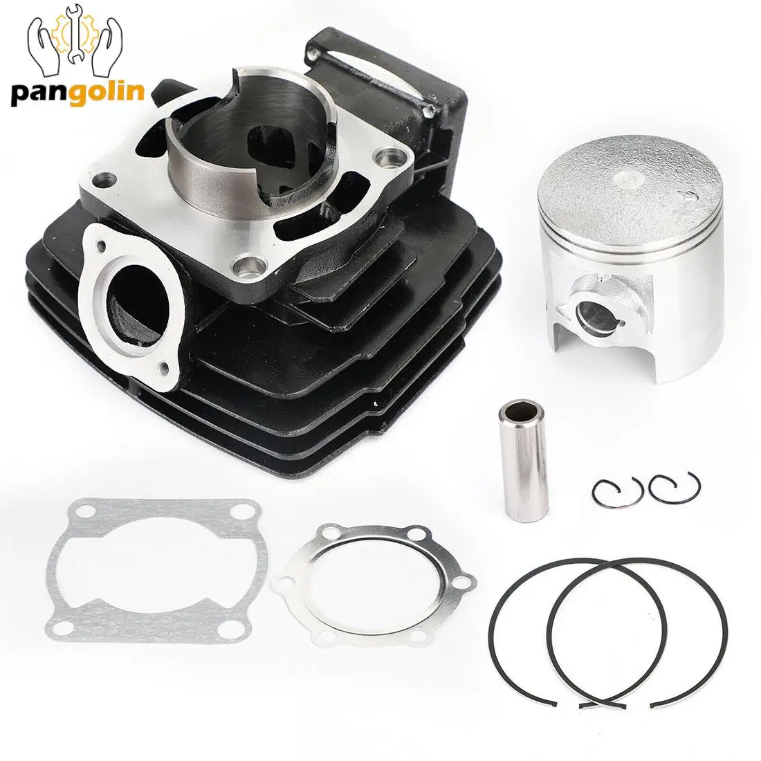 1set Motorcycle Cylinder Piston Gasket Kit 56mm for YAMAHA DT125A DT125B DT125C DT125D DT125E DT125F DT125G Dual Purpose 74-81