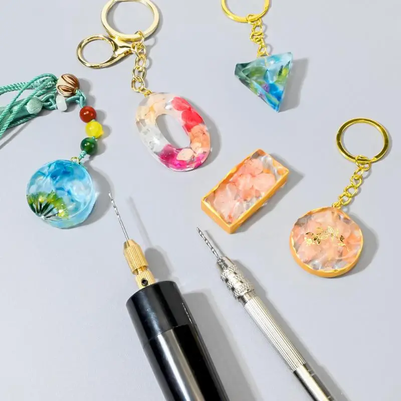 휴대용 미니 전기 드릴 DIY USB 도구 에폭시 수지 쥬얼리 만들기 나무 공예 조각 펜