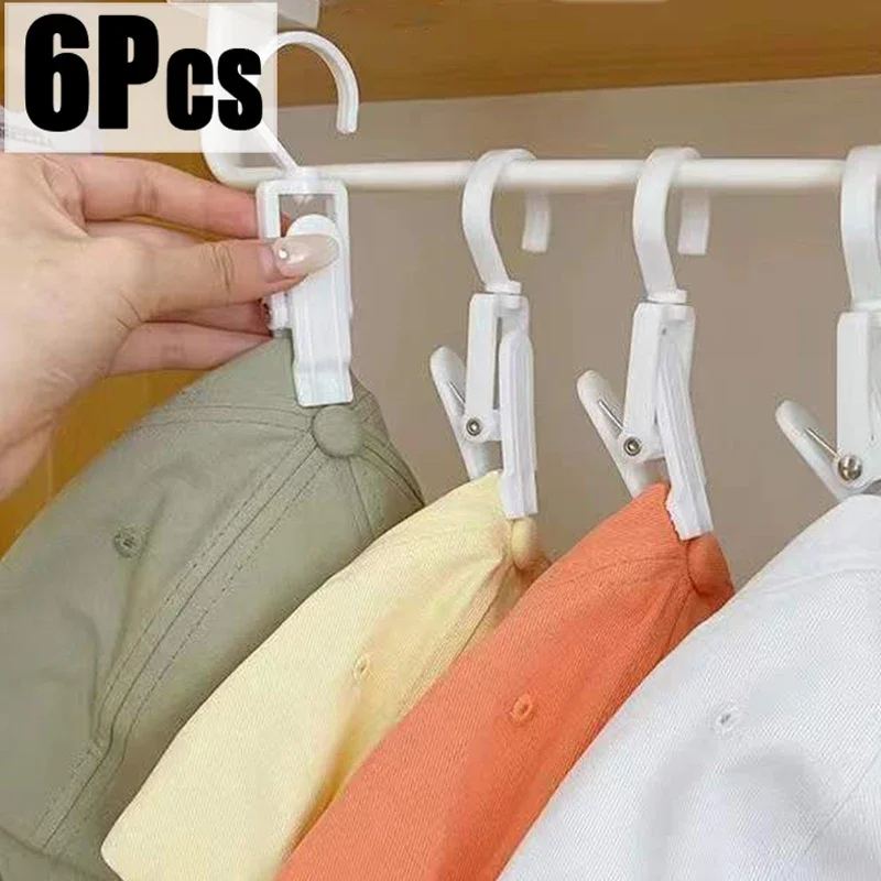 Rotatable Clothes Pegs Plastic Clothespins hooks Beach Towel Hanger Socks T-shirt Hat holder Bed Sheet Clips Outdoor Laundry Peg