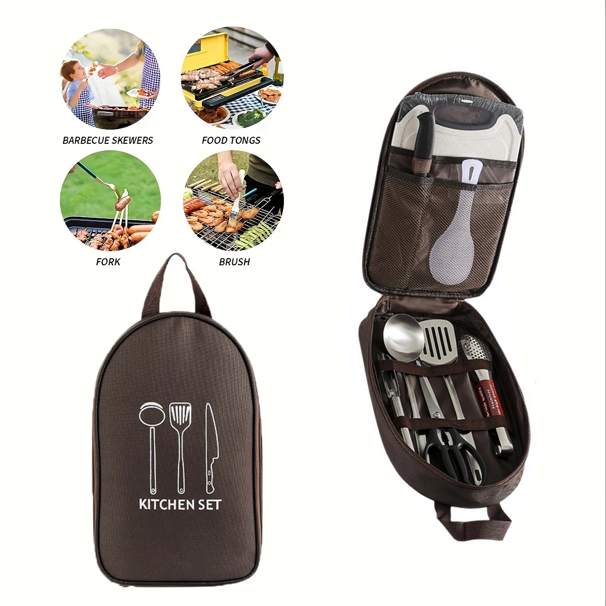 Portable Camping Utensil Organizer 6