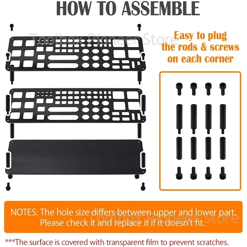 Portable Cross Screw Driver Storage Rack Organizers Screwdriver Hex Screwdriver Organizers Holder RC Tools Kit