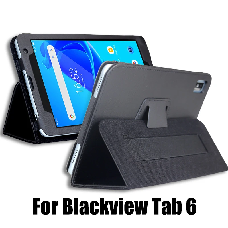 Protective Case for Blackview Tab 6 Slim PU Flip Leather Stand Case Cover  for 8