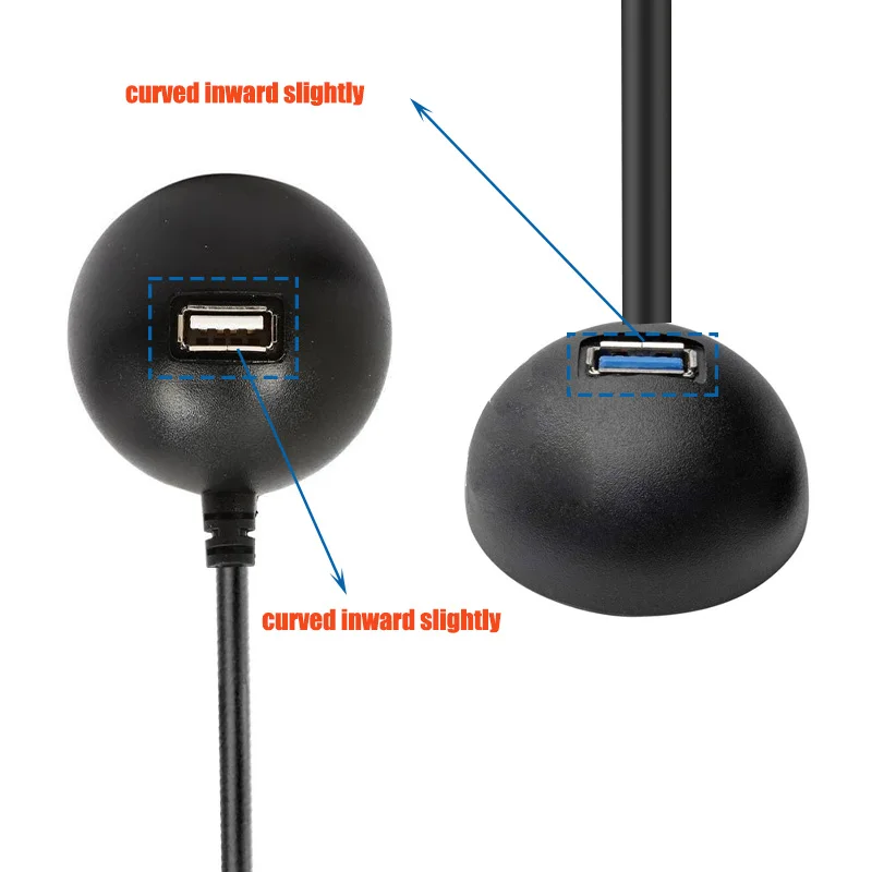 데스크탑 USB 연장 케이블 USB 3.0/USB 2.0 남성-여성 연장 코드(기본 성형 USB 데스크탑 연장 케이블 M/F 포함)