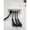 Tuya Smart Life 3 Phase WiFi Electricity Energy Meter 500A 80A KWh Monitor Electric Power Meter with Clamp Current Transformer 3