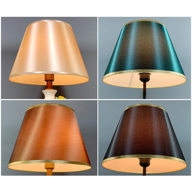 Nordic Style Minimalism Lamp Shade Cloth Bedside Chandelier Table Ceiling Light Cover Modern E27 Wall Lamp Floor Lamp Cover