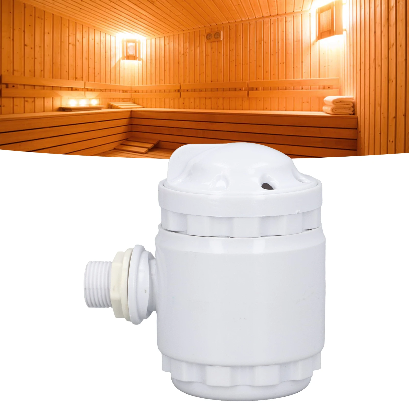 Steam Outlet G1/2 Male Thread Steam Generator Nozzle for Sauna Room SPA Room with Aromatherapy Function 6