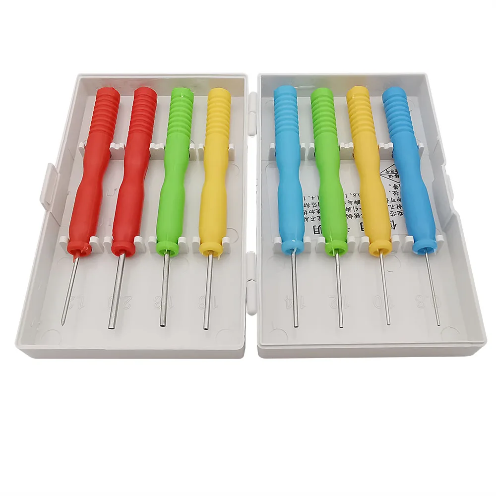 

8Pcs/Box Stainless Steel Non-stick Tin Hollow Core Needle Mixed Kits For Soldering Assist Accessories