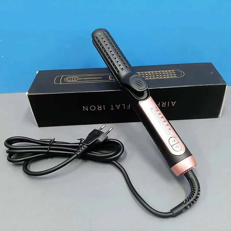 2 in 1 Cool Air Airflow Hair Styler Airflow Ionic Hair Blow Dryer Straight Shot Blow Drying Flat Iron LED Display Hair Styler 6